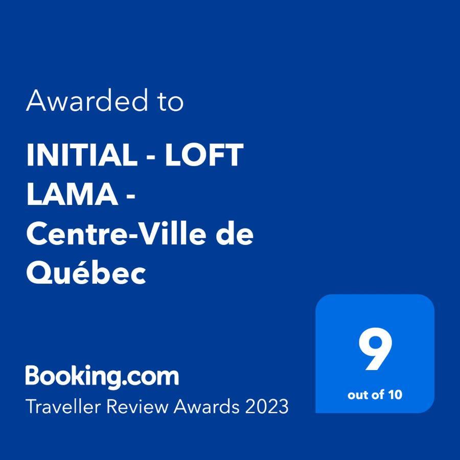 INITIAL - LOFT LAMA - Centre-Ville de Québec Exterior foto